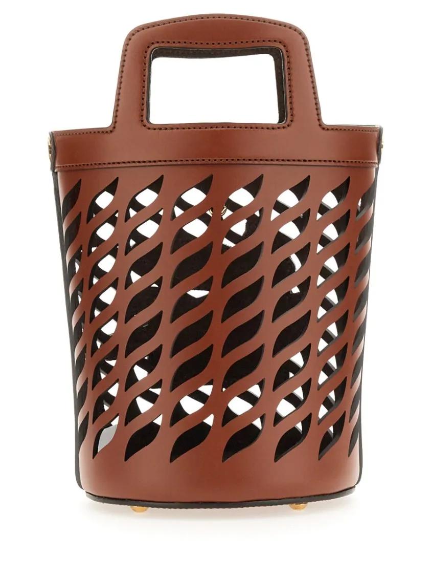 ETRO Bucket bags Coffa Bag With Logo in bruin