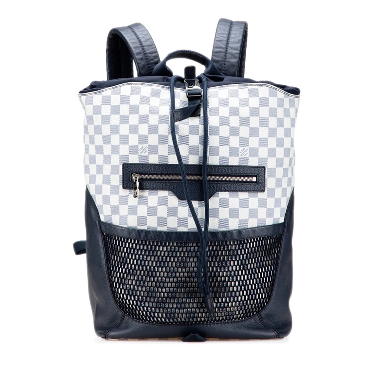 Louis Vuitton Rucksack Damier Azur Coastline Matchpoint weiß