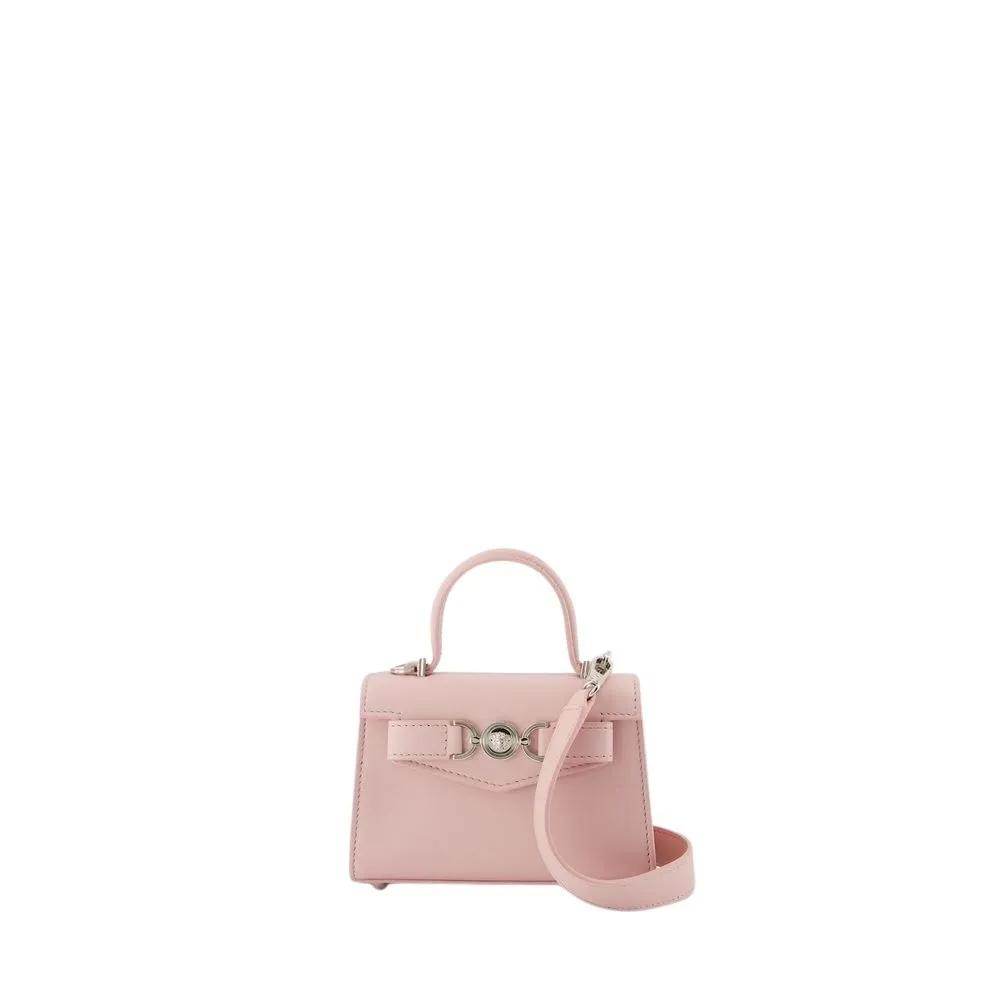 Versace Shopper - Mini Medusa 95 Crossbody - Leather - Pink - Gr. unisize - in Rosa - für Damen