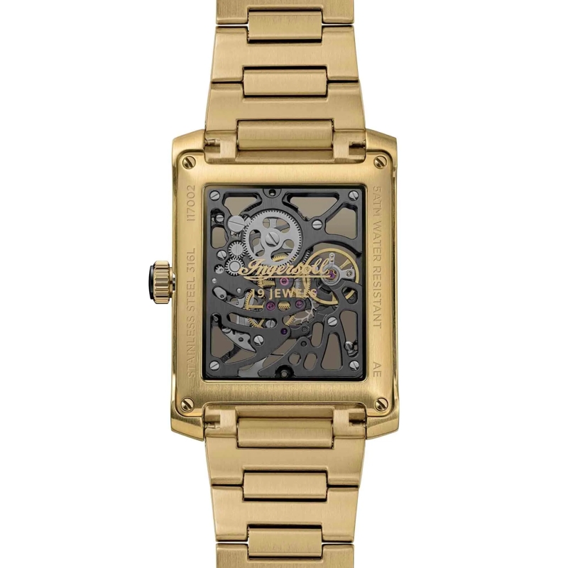 Ingersoll Automatikuhr Handaufzugsuhr The Spur gold