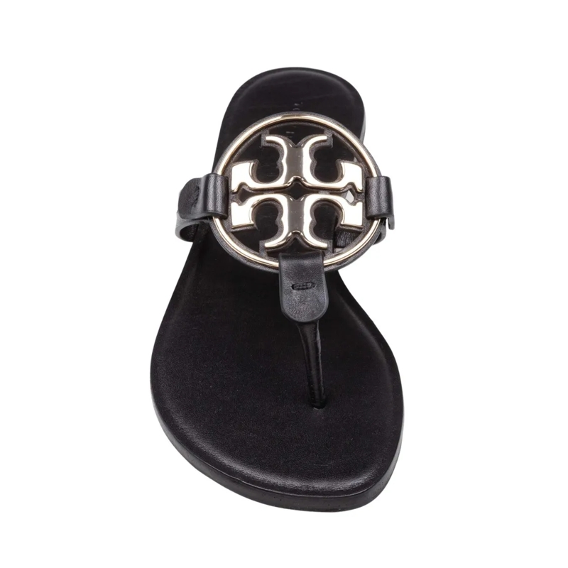 Tory Burch Sandalen Metal Miller Perfect Black/Gold(Image 7)