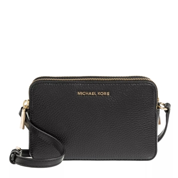 Michael kors double zip crossbody black clearance