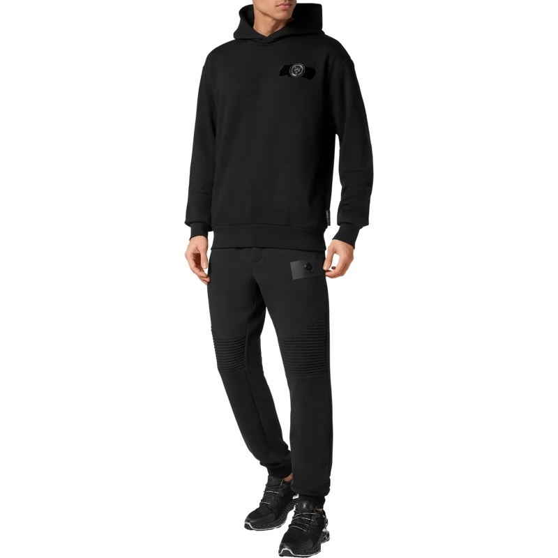 Plein Sport Top Hoodie schwarz(Image 4)