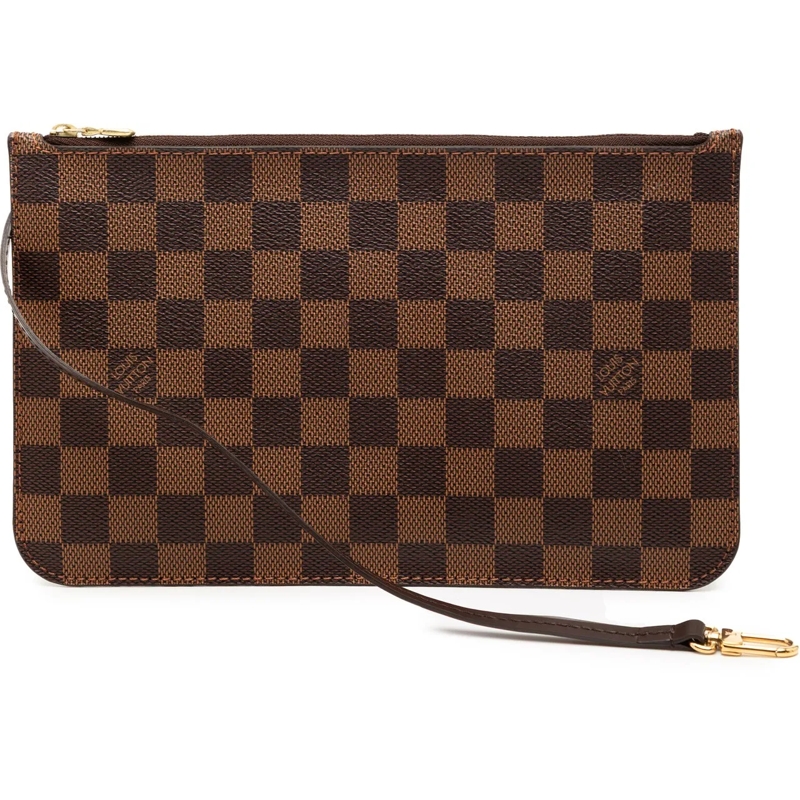 Louis Vuitton Necessaire Damier Ebene Neverfull MM Pouch braun