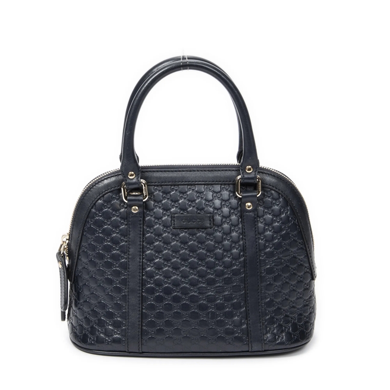 Gucci Crossbody Bag Mini Dome Tote marineblau