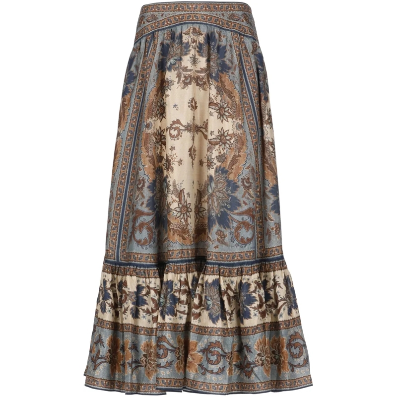 Zimmermann Maxirock Skirts Blue mehrfarbig