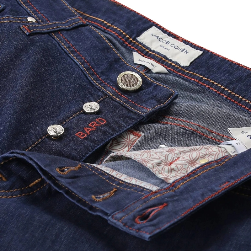 Jacob Cohen Slim-Fit-Jeans Slim-Fit Jeans Bard blau(Image 3)