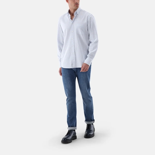 VAN LAACK Hemden Hemd Tailor Fit Karo grau (Image 2)