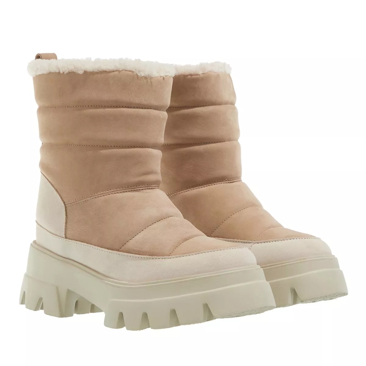 Beige winter boots hotsell