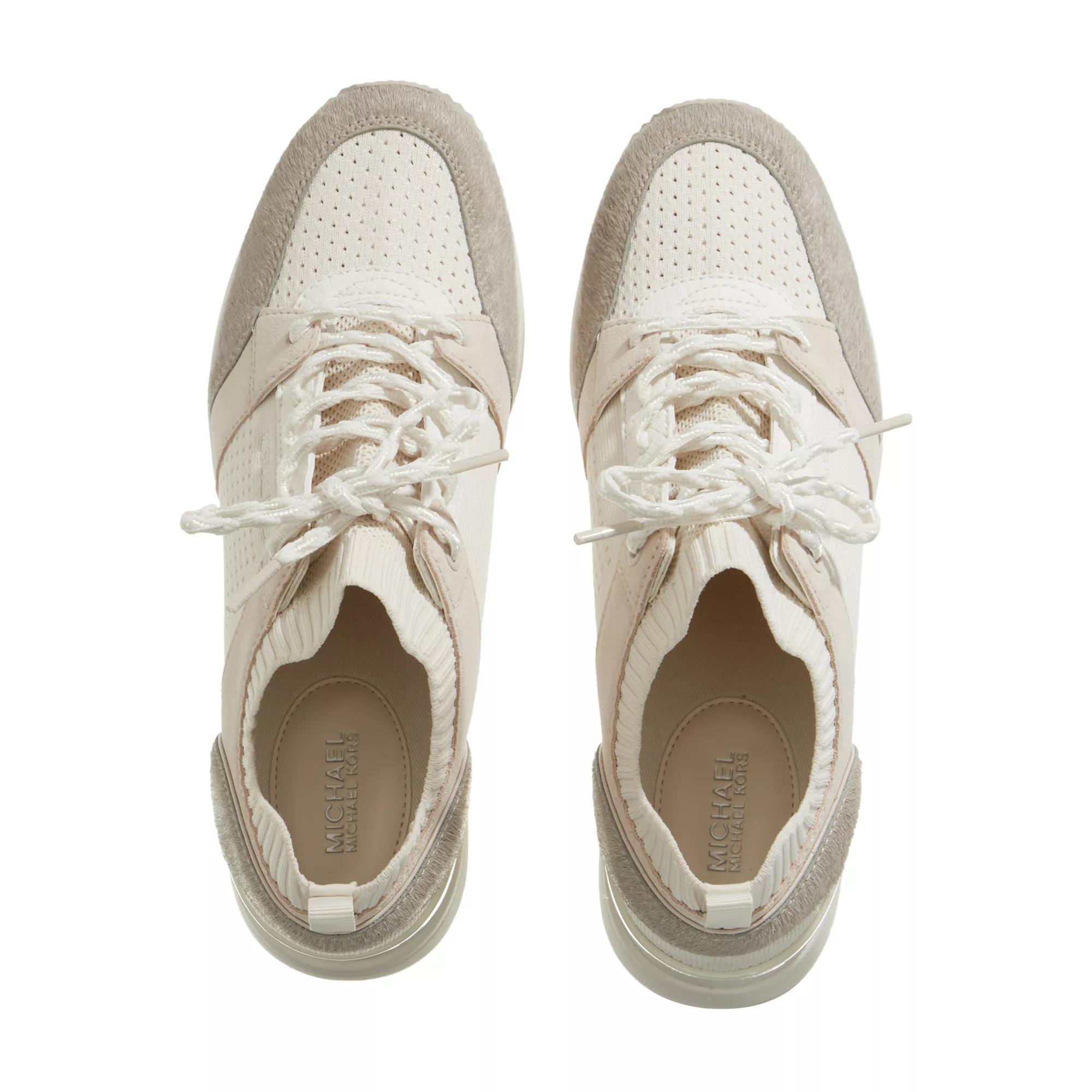 Michael Kors Georgie Knit Trainer Bone Multi | Low-Top Sneakers