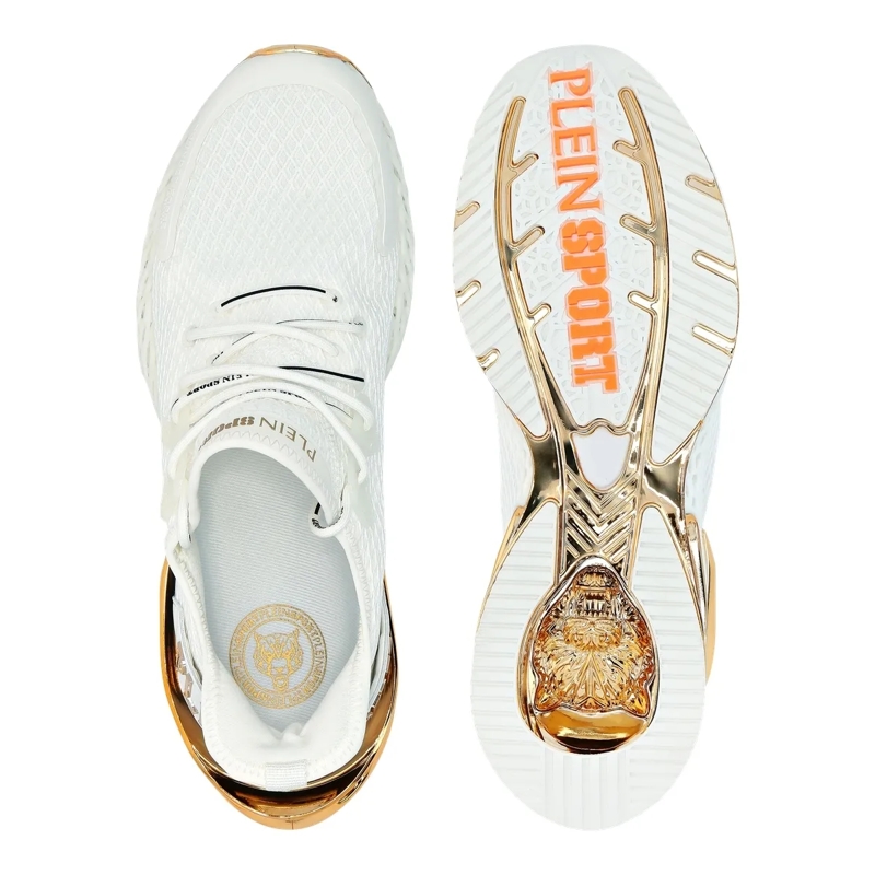 Plein Sport Low-Top-Sneaker Diese Thunder Force Gen X 01 Runner sind das Ergeb weiss(Image 4)