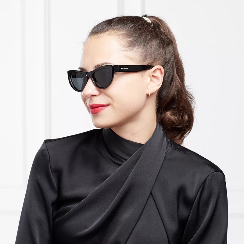 Saint Laurent Sonnenbrille SL 676-001 Black-Black-Black(Image 2)