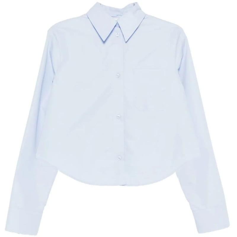 Sportmax Bluse Shirts Clear Blue blau