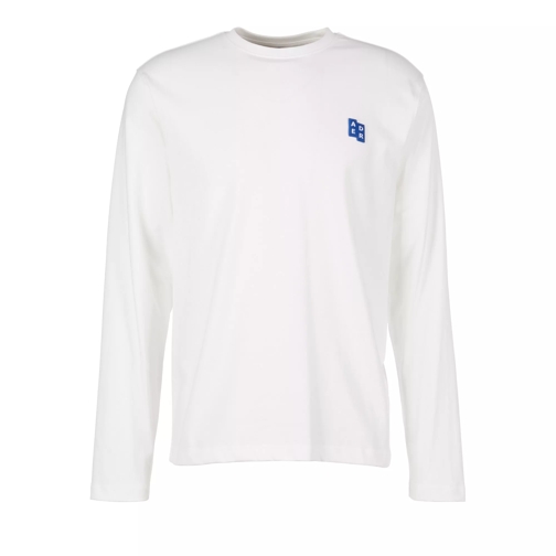 Ader Error Langarmshirt mit Logo-Patch off white off white 