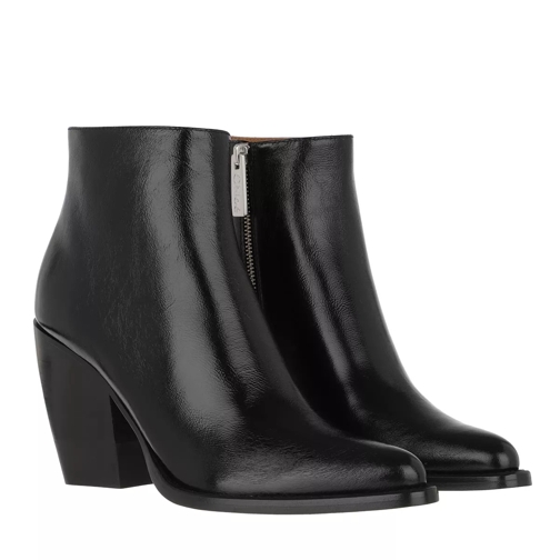 Chloé Rylee Ankle Boots Leather Black Stiefelette