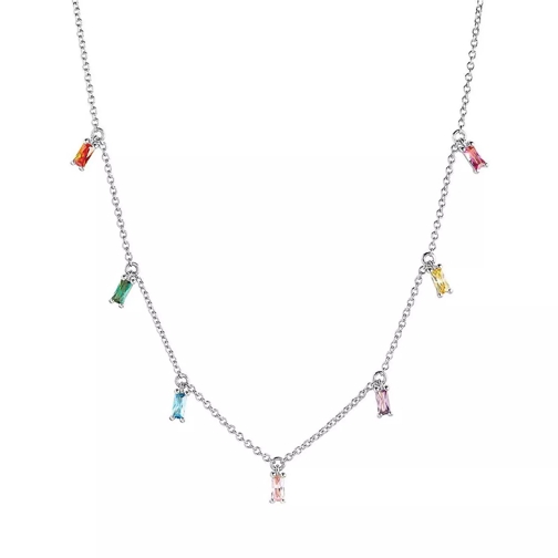 Sif Jakobs Jewellery Princess Baguette Necklace Sterling Silver 925 Mittellange Halskette