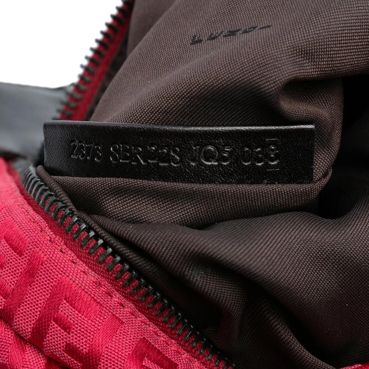 Thumbnail - Fendi Hobo Bags - Zucchino Canvas Oyster Hobo - Gr. unisize - in Rot - für Damen