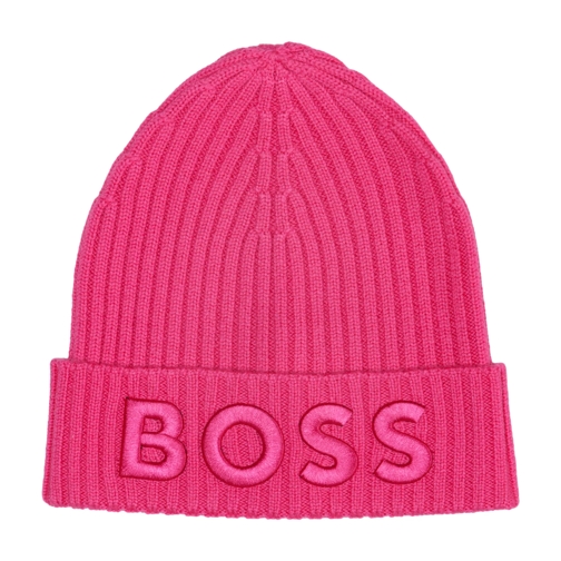 Boss Lara Hat Bright Pink Ullhatt