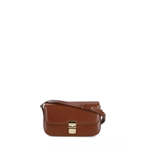 A.P.C. Grace Bag Brown Schoudertas