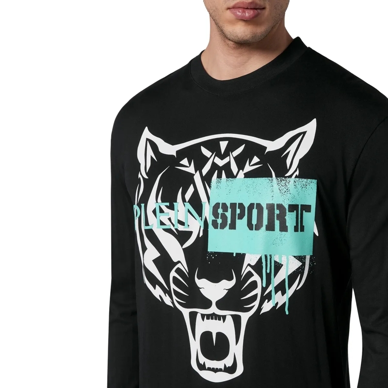 Plein Sport T-Shirt T-Shirt Tiger schwarz(Image 2)
