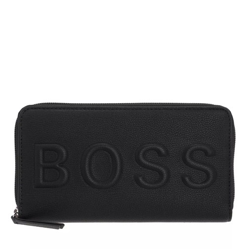 Boss Taylor Ziparound Wallet Black Portemonnaie mit Zip-Around-Reißverschluss