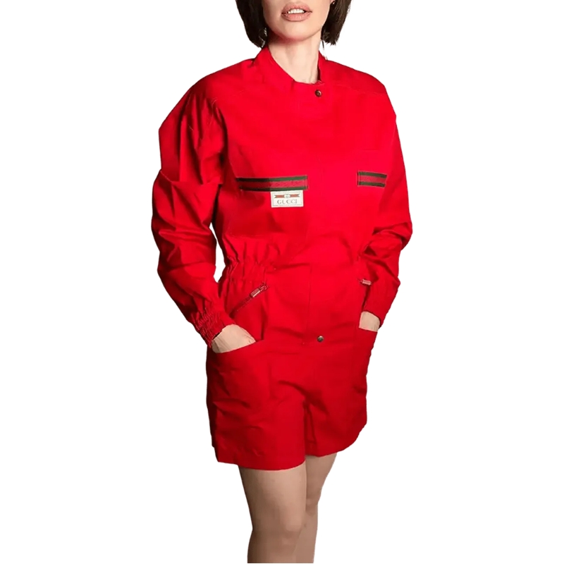 Gucci Jumpsuit Gucci jumpsuit red size S unworn with label rot