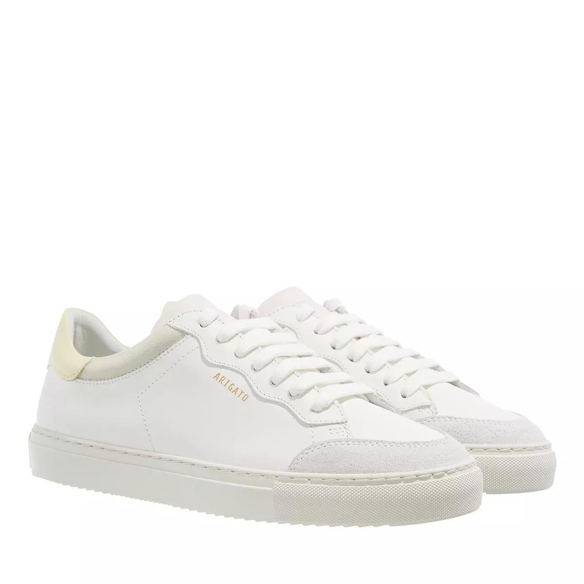 Axel Arigato Clean 180 W White Yellow Low Top Sneaker