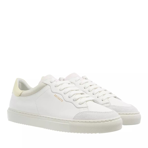 Axel Arigato Clean 180 W White Yellow Low-Top Sneaker