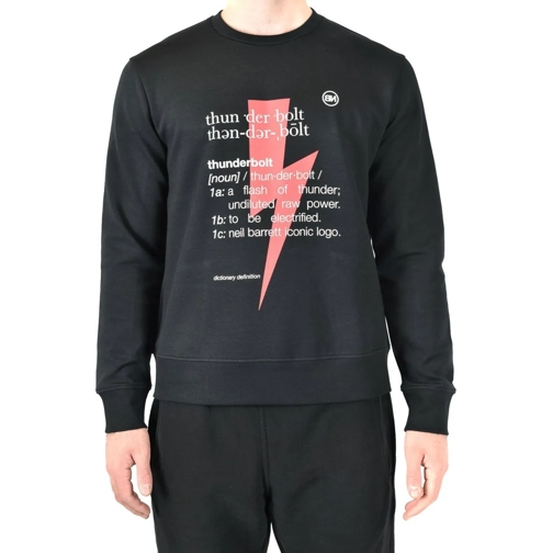 Neil Barrett  Sweatshirts Black schwarz