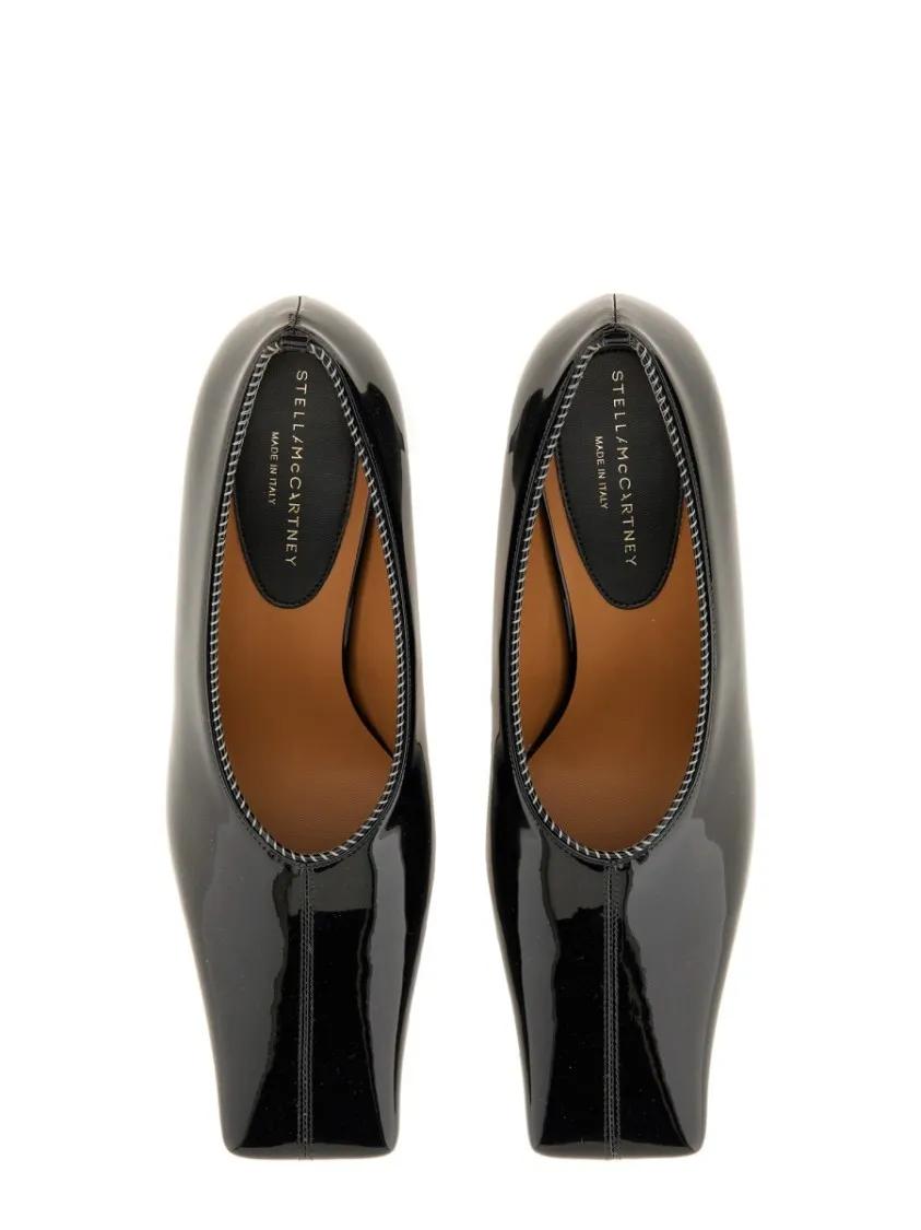 Thumbnail - Stella McCartney Hohe Schuhe - Square Toe Shoe - Gr. 37 (EU) - in Schwarz - für Damen