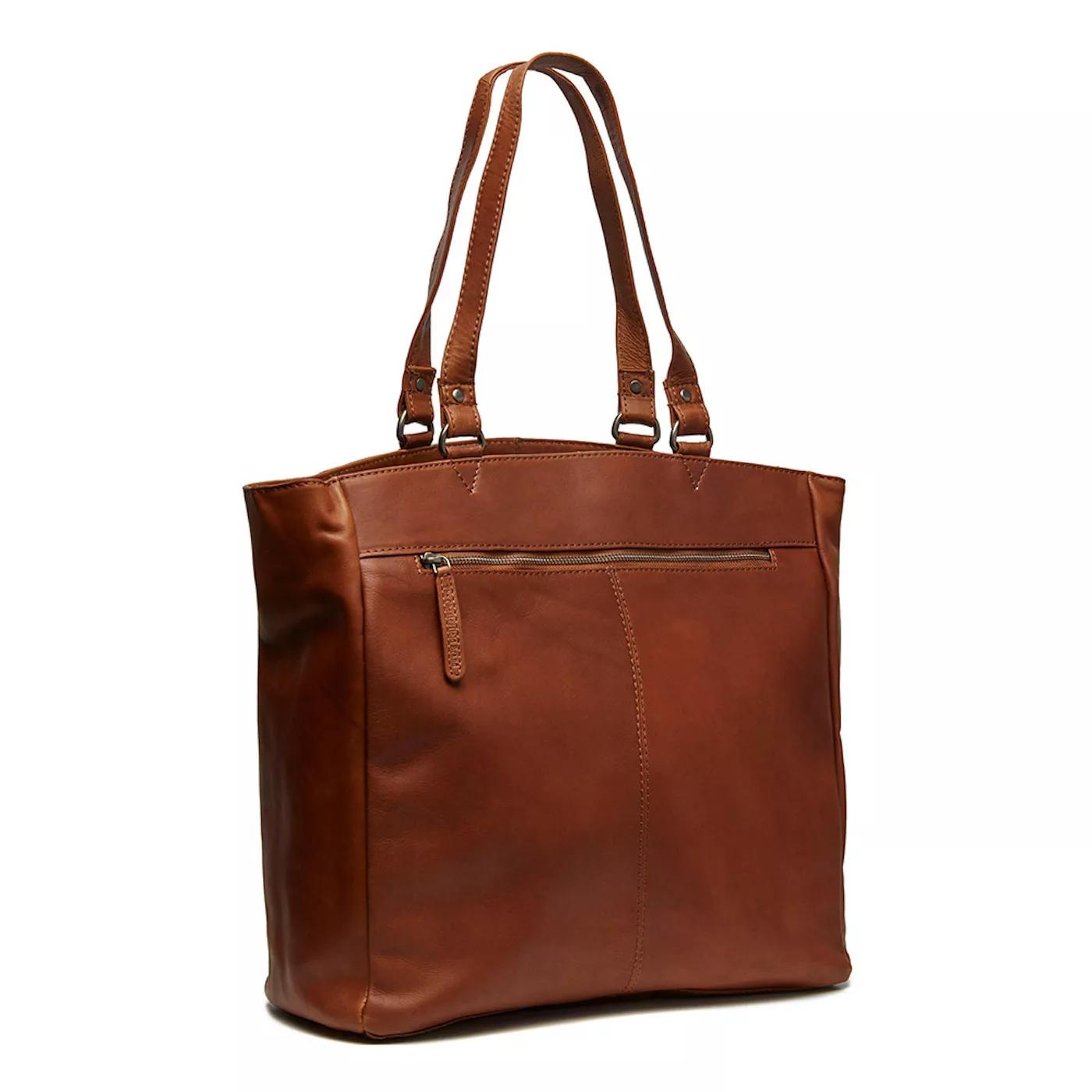 Thumbnail - The Chesterfield Brand Shopper - Berlin Shopper - Gr. unisize - in Cognacbraun - für Damen