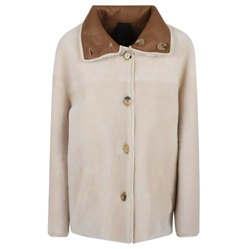 Blancha Overgangsjas Luxurious Shearling Jackets Neutrals