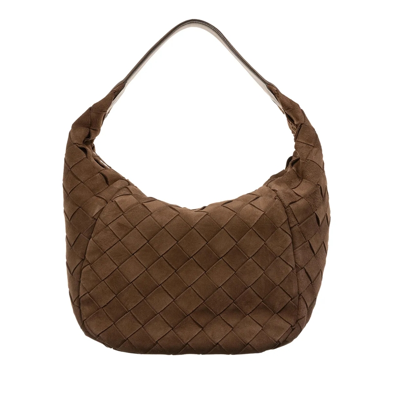 Liebeskind Berlin Schultertasche Farrah Promo Woven Suede Roasted Coconut