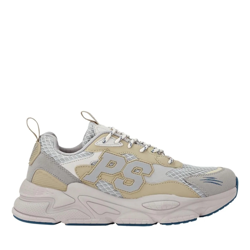 Plein Sport Low-Top-Sneaker Läufer Tiger beige