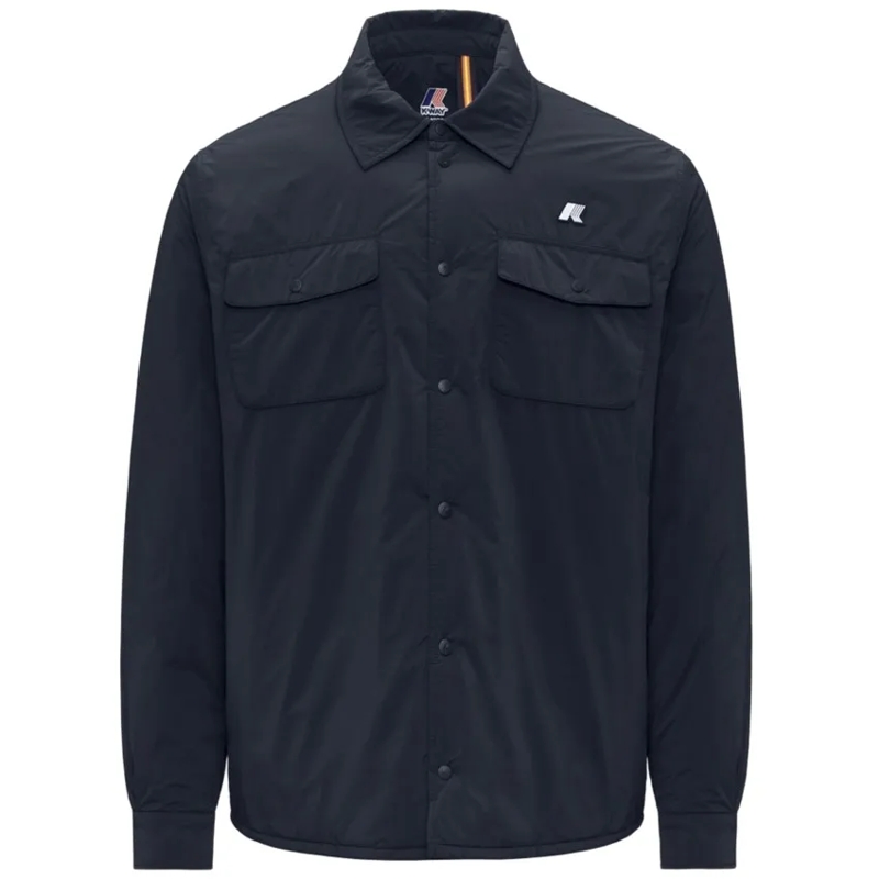 K-Way  Water-Repellent Overshirt Blue