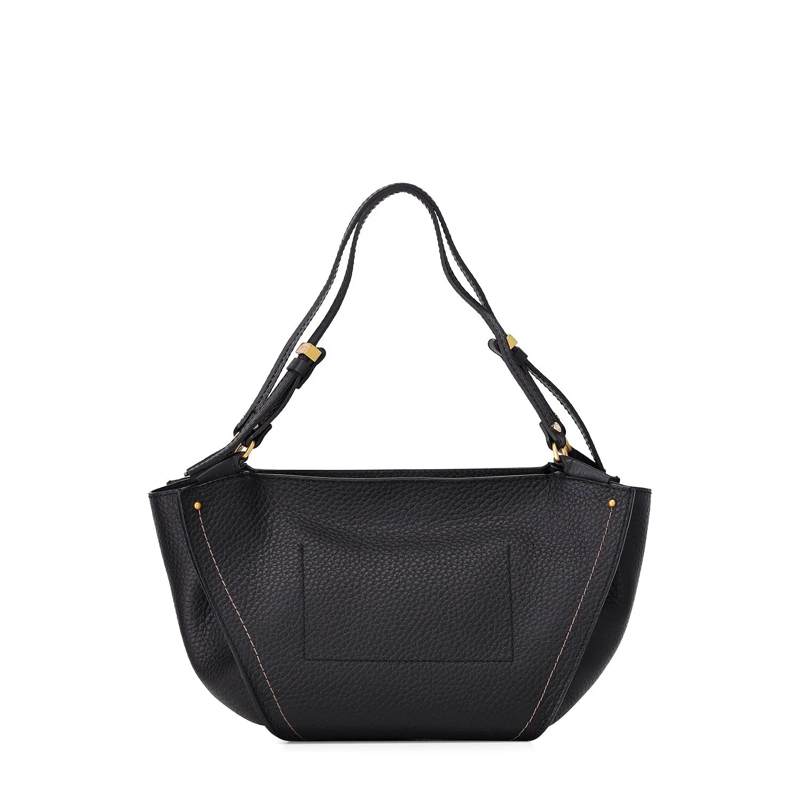 Gianni Chiarini Sac à bandoulière Tasche Bloom aus Leder schwarz(Image 7)