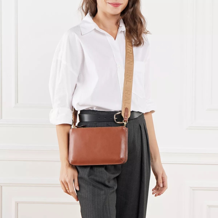 Lauren leather best sale crossbody bag