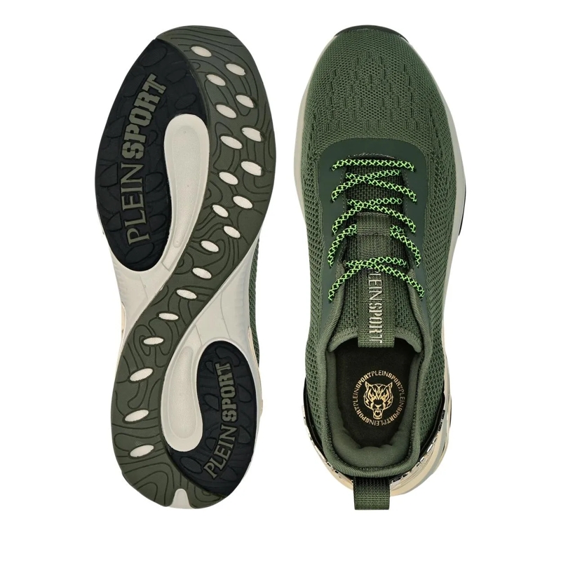 Plein Sport Low-Top-Sneaker Läufer Sneaker Ps grün(Image 4)