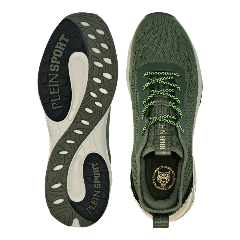 Plein Sport Low-Top-Sneaker Läufer Sneaker Ps grün(Image 4)