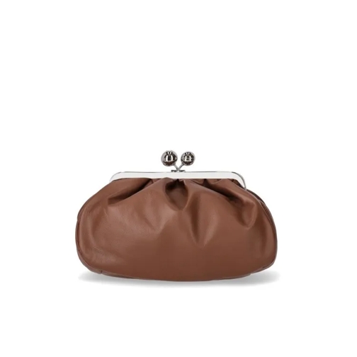 WEEKEND Max Mara Pochette Cubico Handbag Tabaco