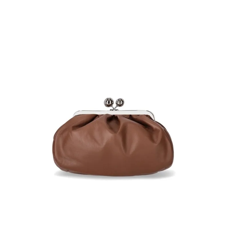 WEEKEND Max Mara Clutch Cubico Tabaco