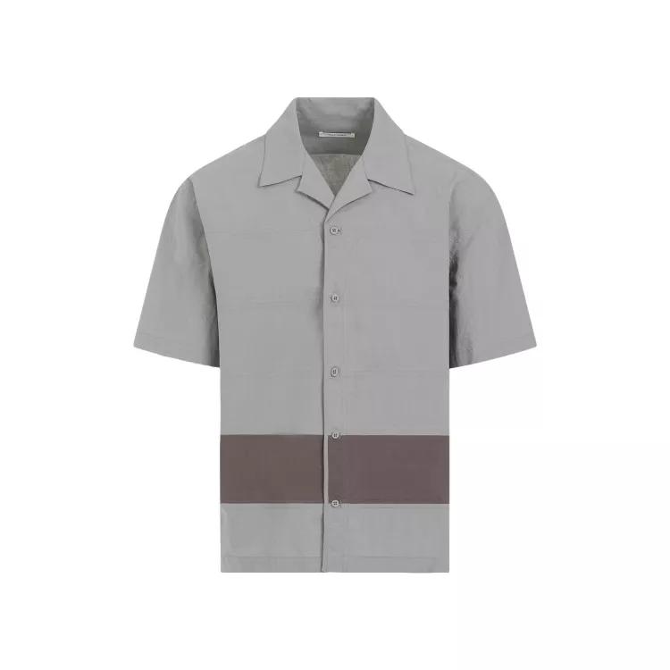 Craig Green - Grey Cotton Barrel Shirt - Größe L - gray