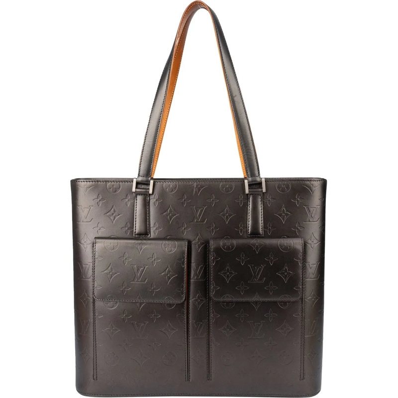 Louis Vuitton Tote Louis Vuitton Mat Vernis Monogram Wilwood Handbag schwarz