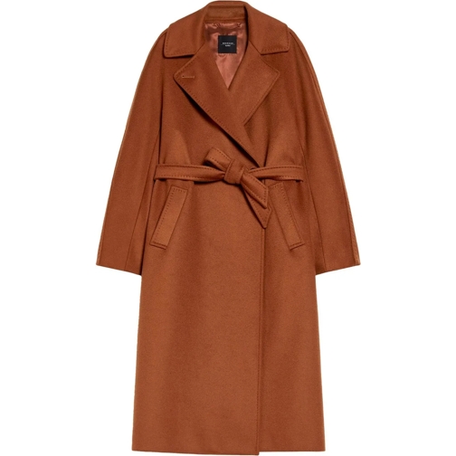 Max Mara Sommerjacken Max Mara Coats Brown schwarz