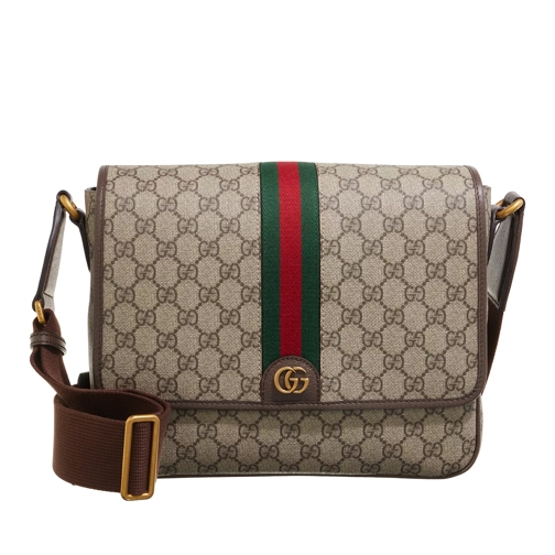 Gucci Ophidia Supreme Crossbody Bag Beige Postbodetas