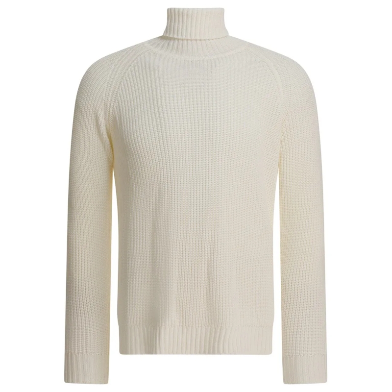 Rakki' Pull Turtleneck Sweater "Rebel" White