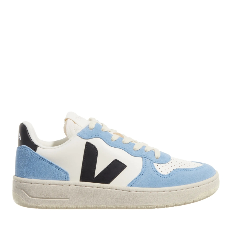 Veja Low-Top-Sneaker V-10 Prime Pure Black Aqua