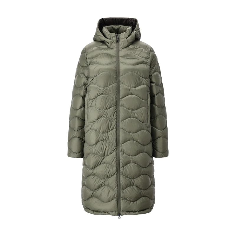 Peak Performance  Leichter Steppmantel mit Daunen Grün