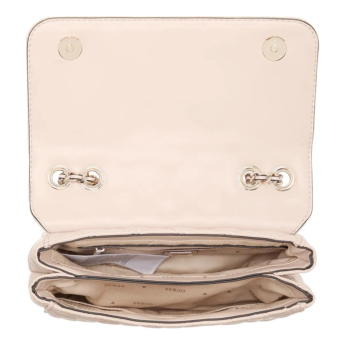 Guess Crossbody bags Giully 2 Cmprtmnt Cnvrtble Flp in poeder roze