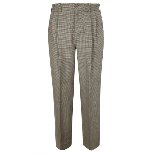 Golden Goose  Virgin Wool Trousers Brown